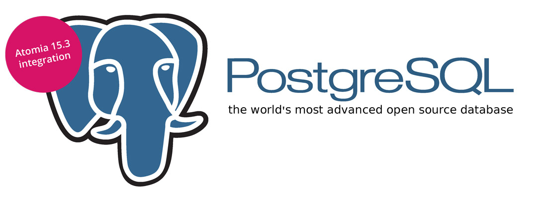 PostgreSQL support added to Atomia